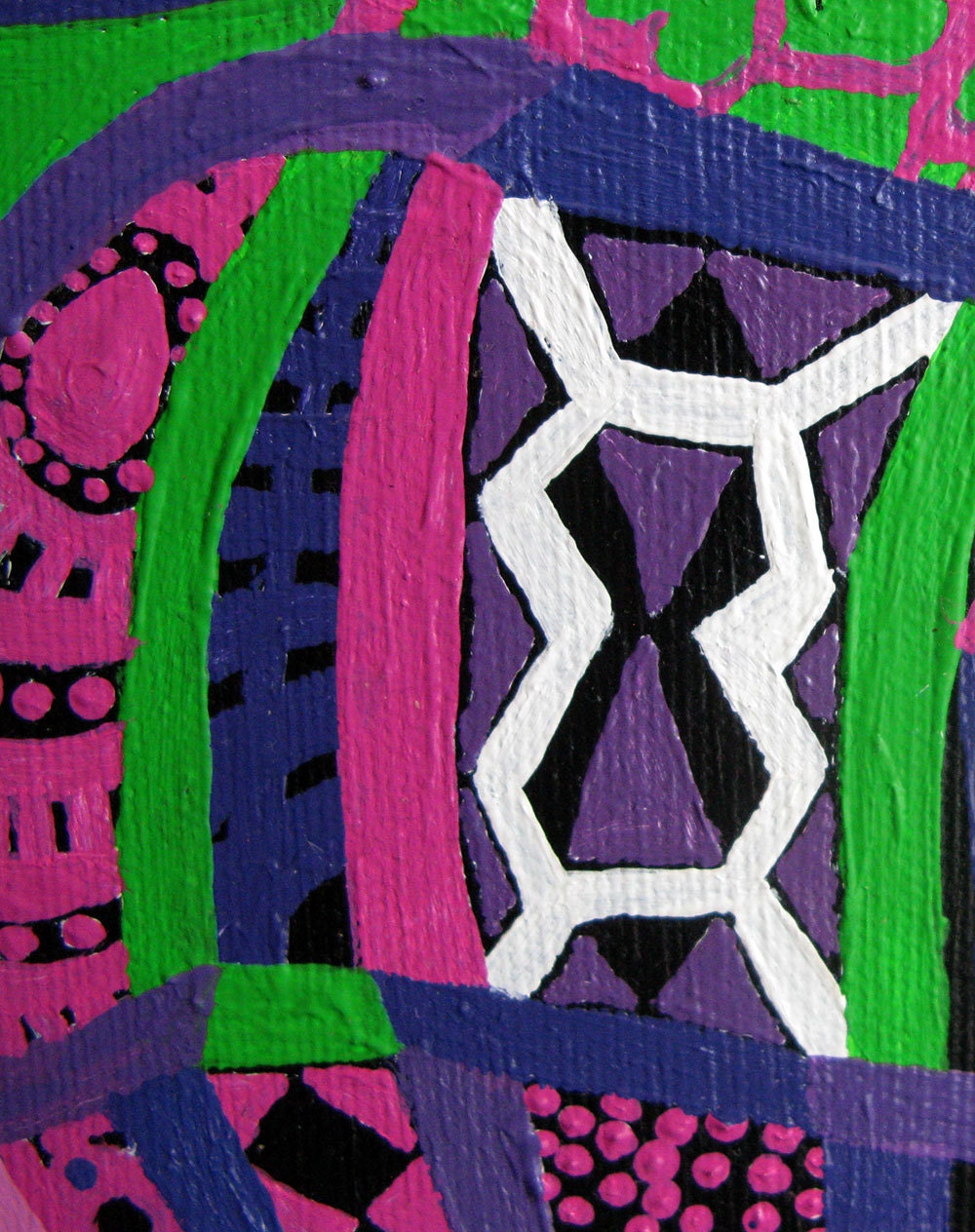 Large Psychedelic Nude detail 3