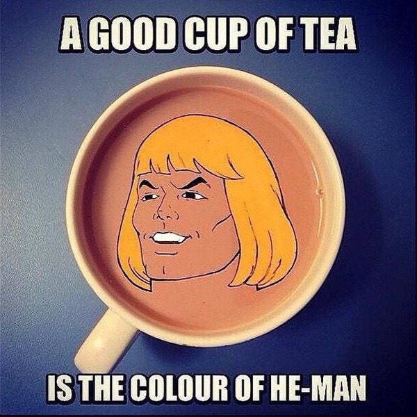 ChickenPink - He-man tea or no?