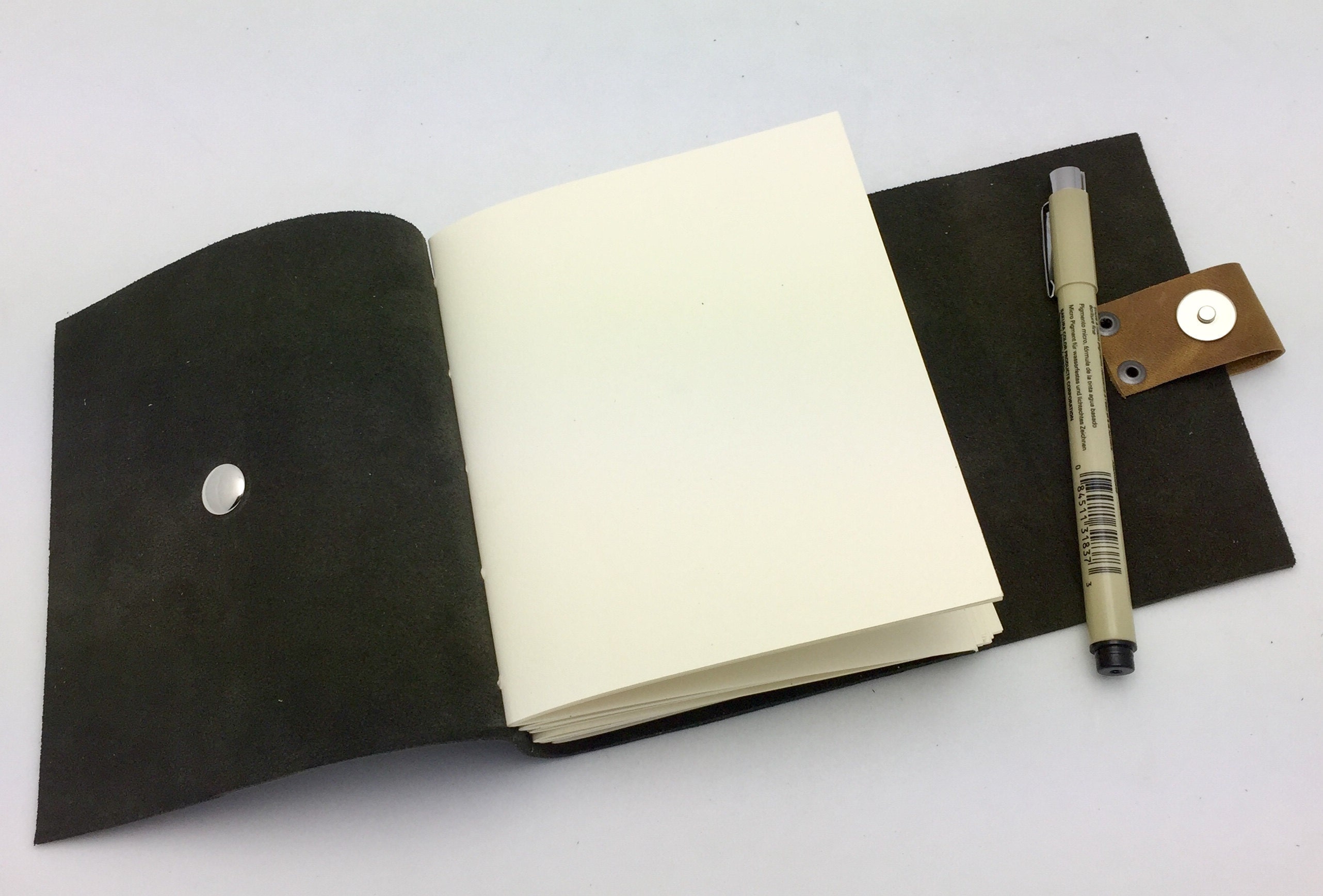 small black journal inside