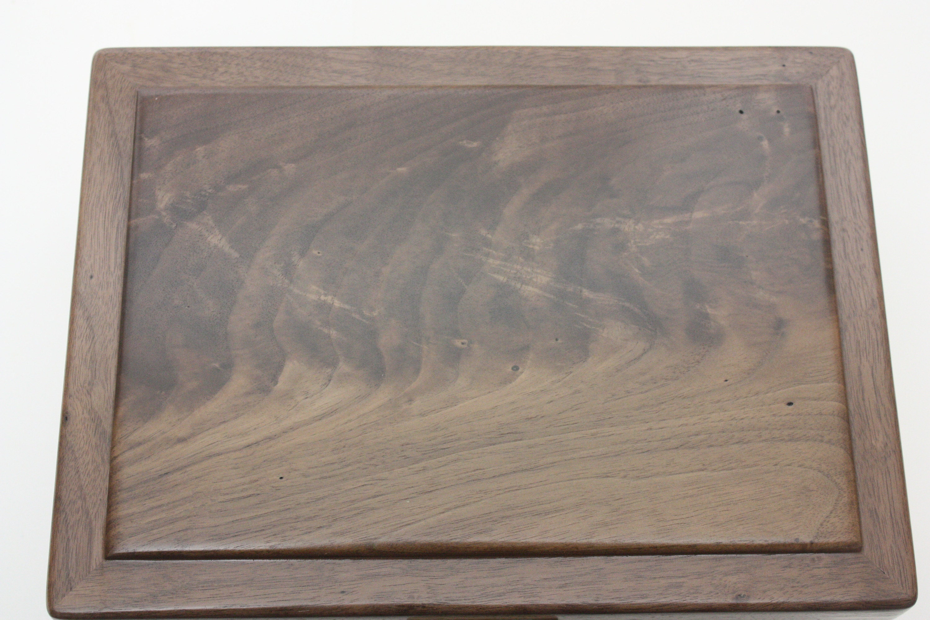 Black Walnut Burl Locking Box
