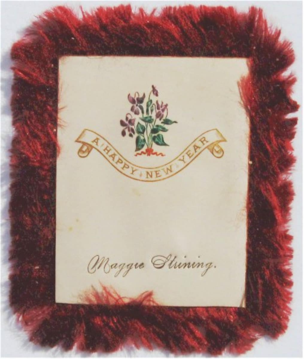 Holiday calling card