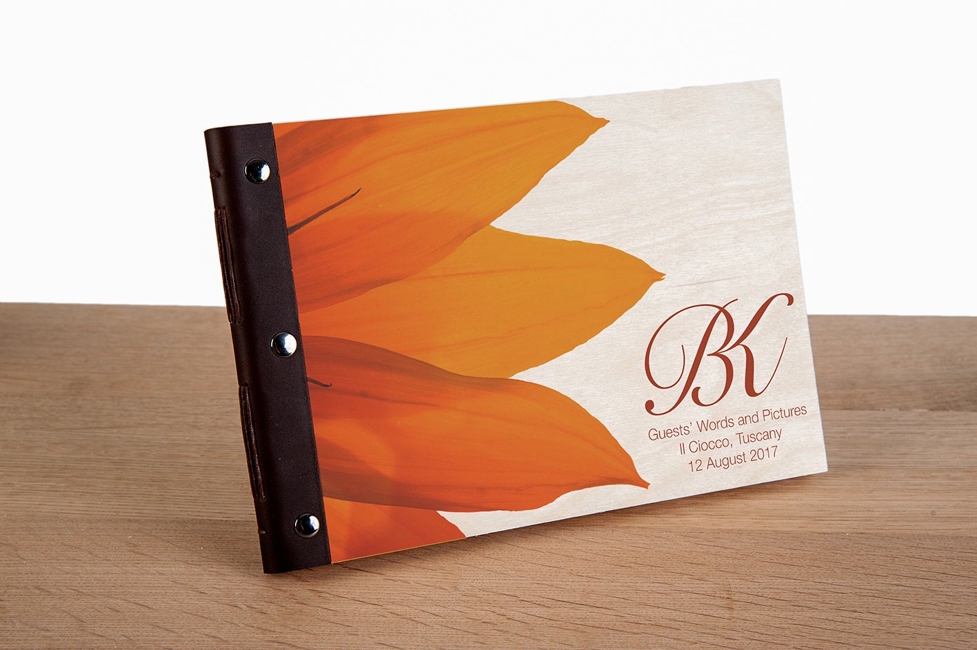 Bespoke wedding album