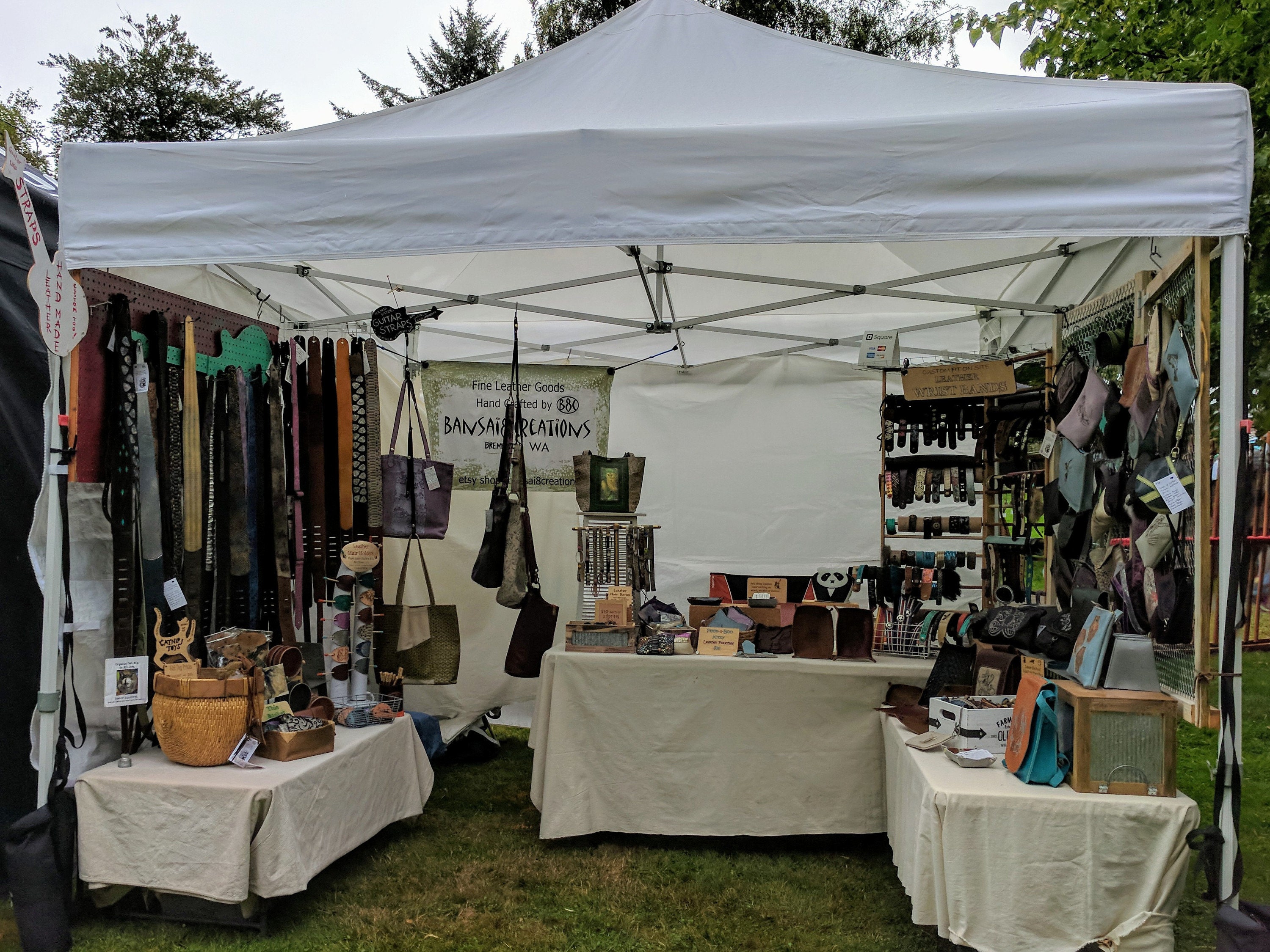 Full booth at MAWP, Tacoma, WA 11aug18