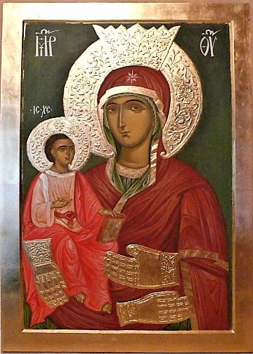 Mary Mother Of Jesus Icon