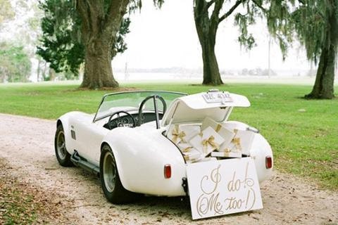 Vintage Wedding Car