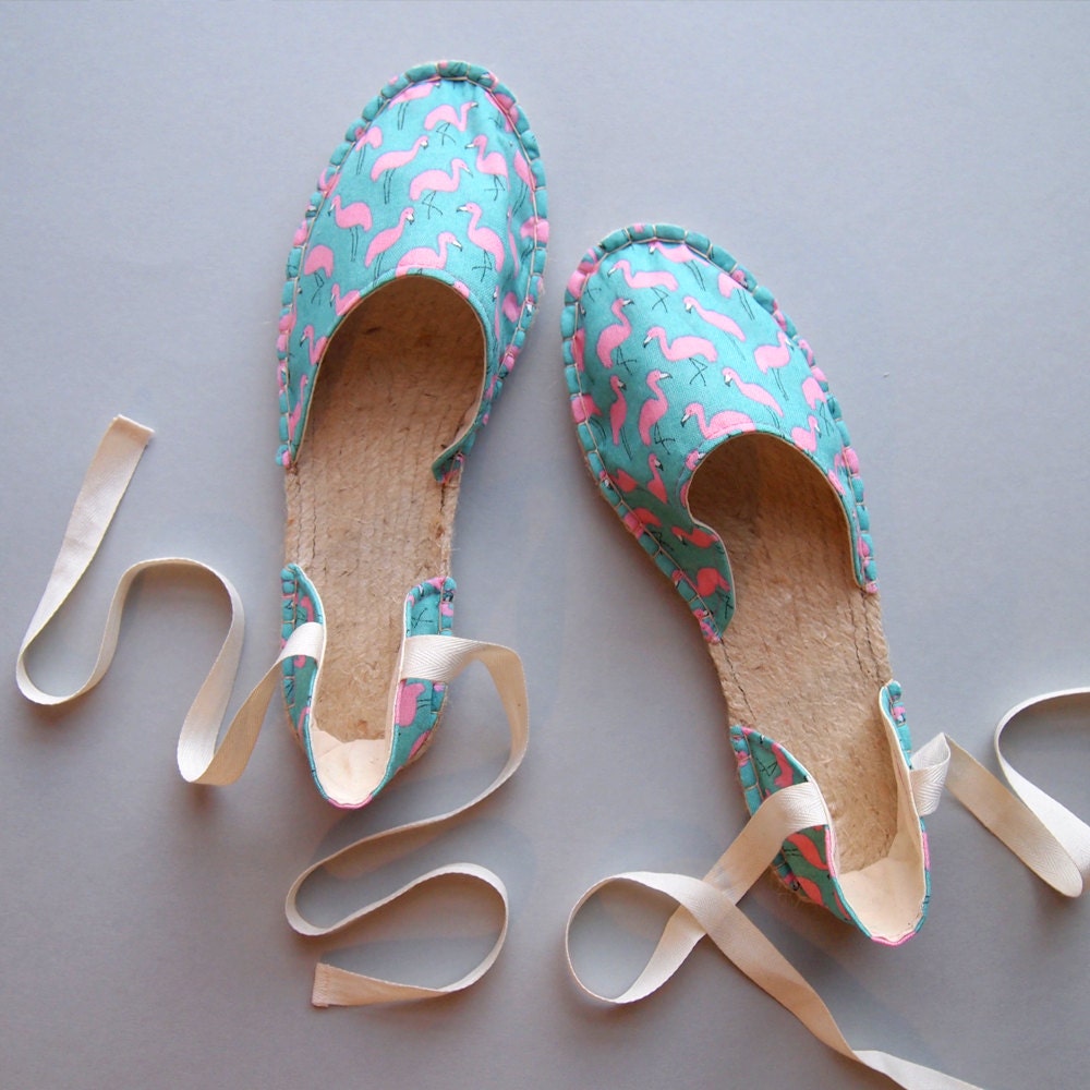 Make your own strappy espadrilles with Suzie London at The Village Haberdashery