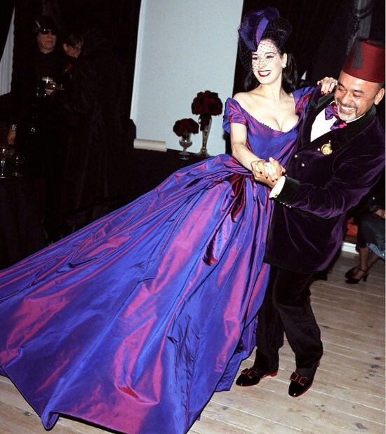 DITA VON TEESE IN VIVIENNE WESTWOOD