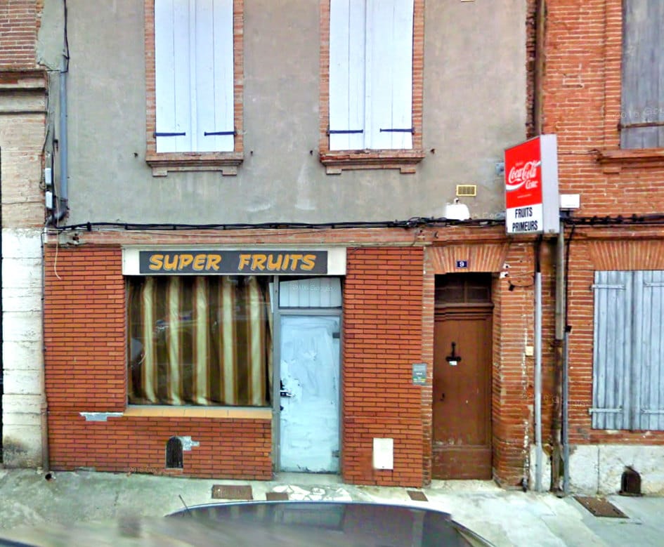 Google Street View de lepicerie Superfruit de Montauban