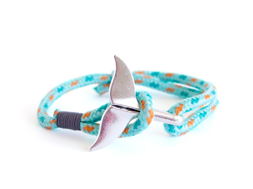 whale gifts, whale bracelet, dolphin bracelet