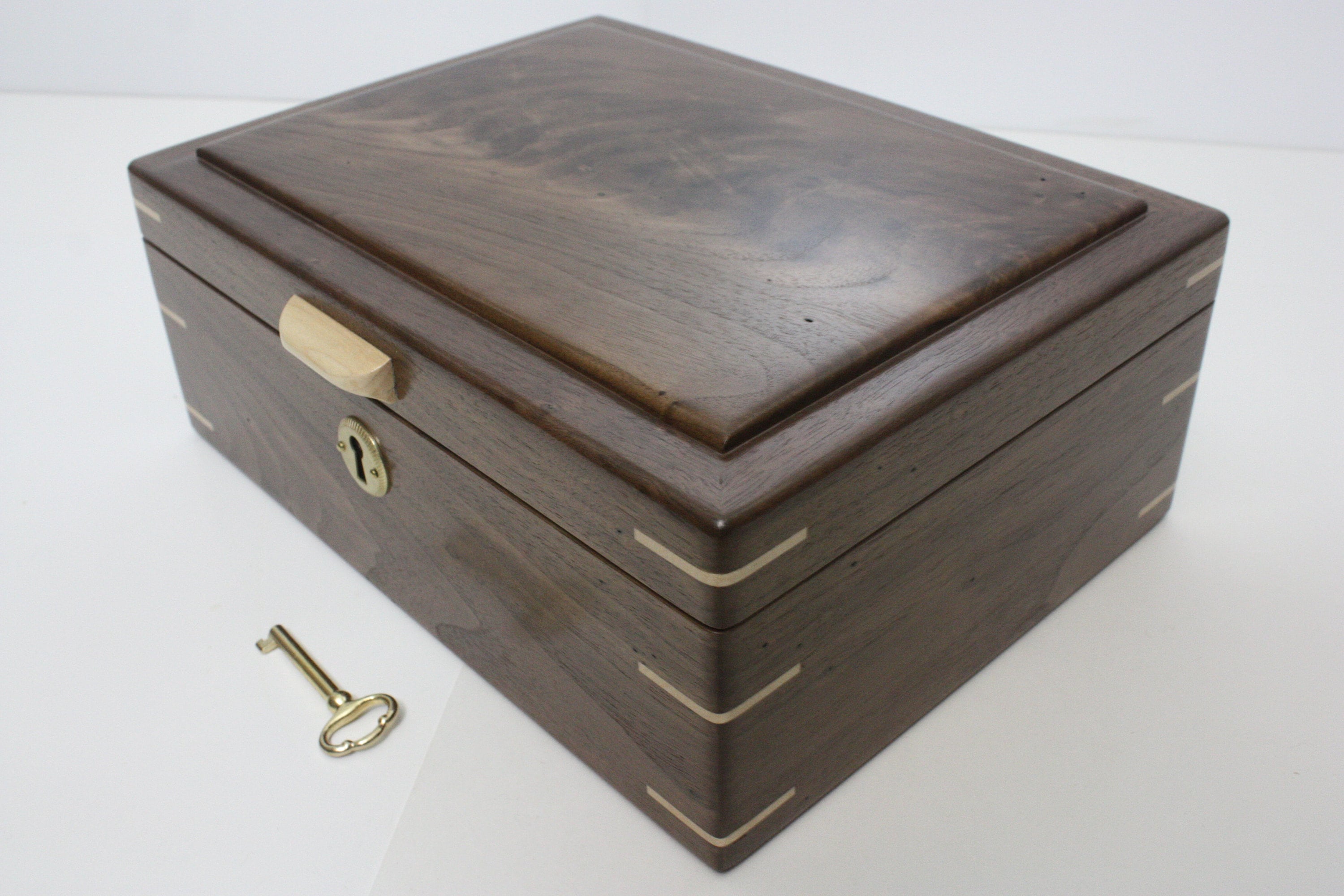 Handmade Locking Wood Box