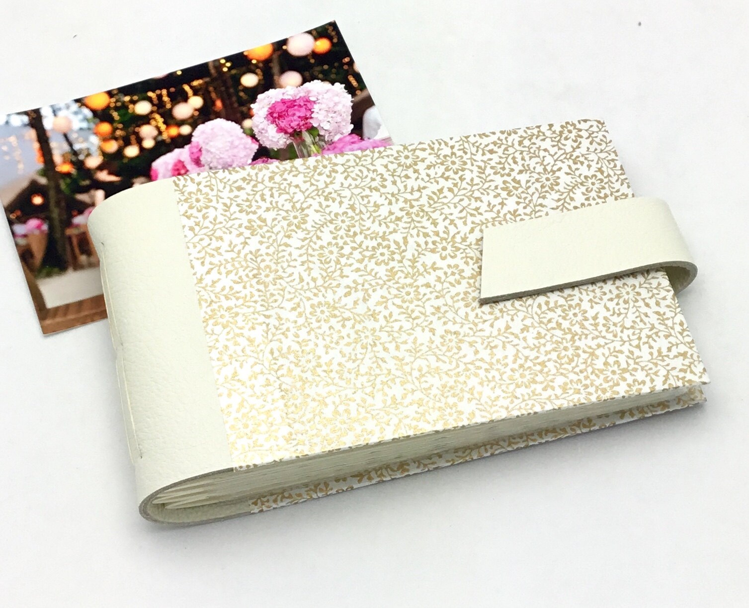 Ivory and gold mini