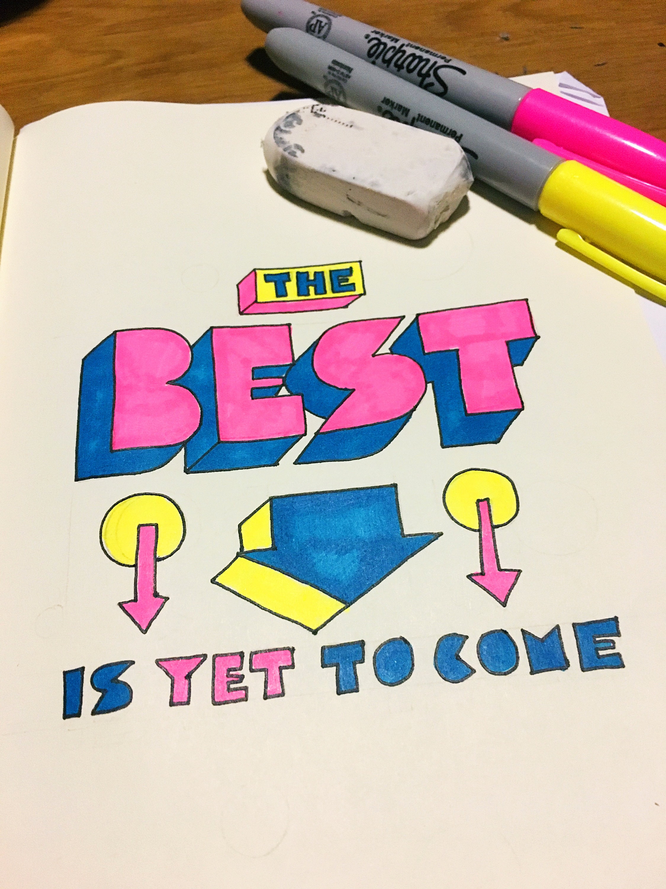 100 days of typographic doodles