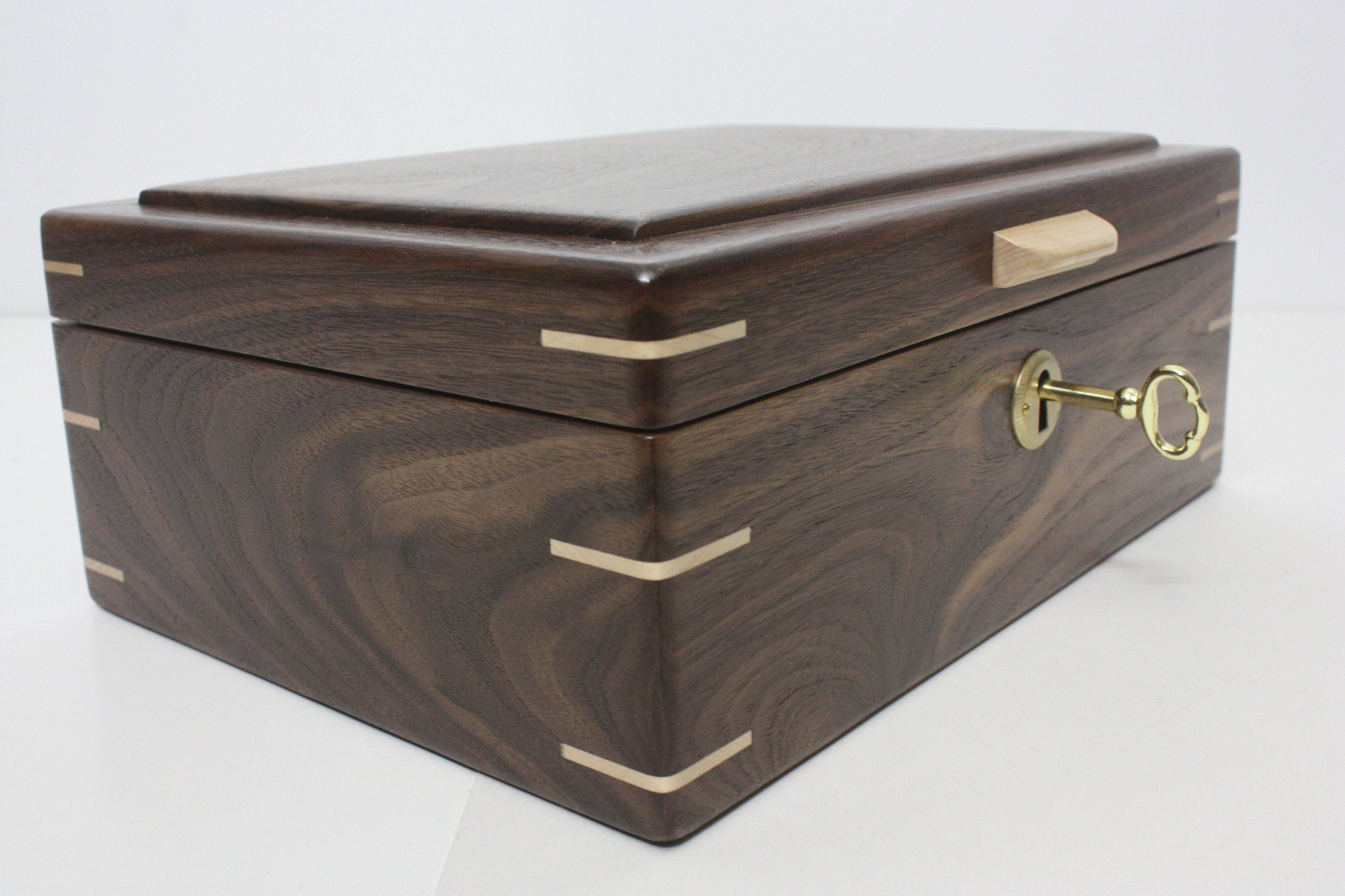 Locking Wooden Box