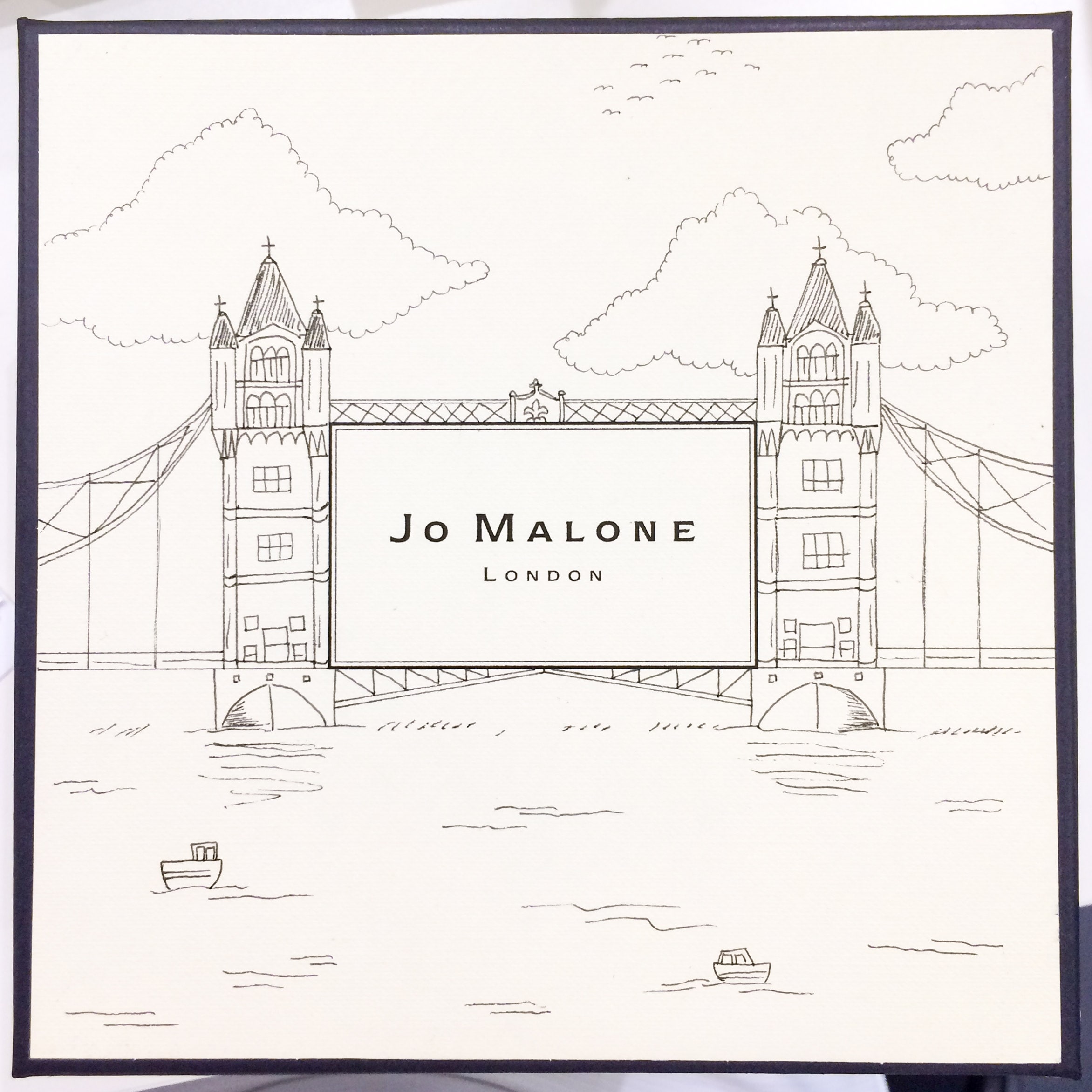 Jo Malone Gift Box Illustrations by Caroline Truong