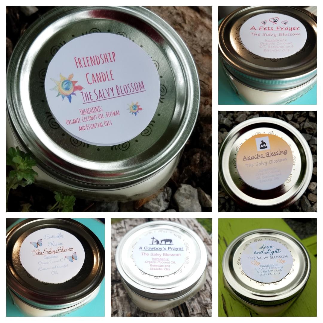 Organic Coconut Oil Candles