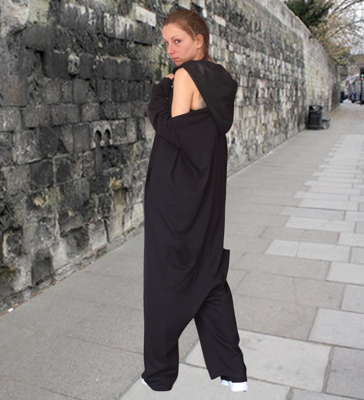 Oversized Spring Baggy Overall