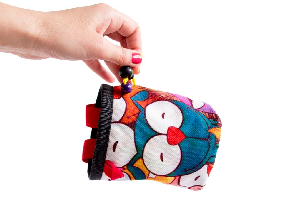 child chalk bag, childrens chalk bag, rock climbing for kids