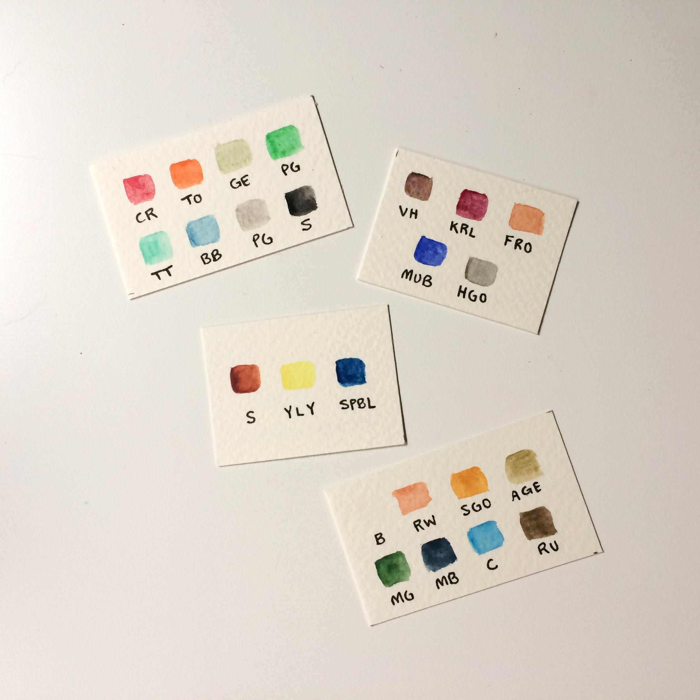 palette label with color sample + name initials