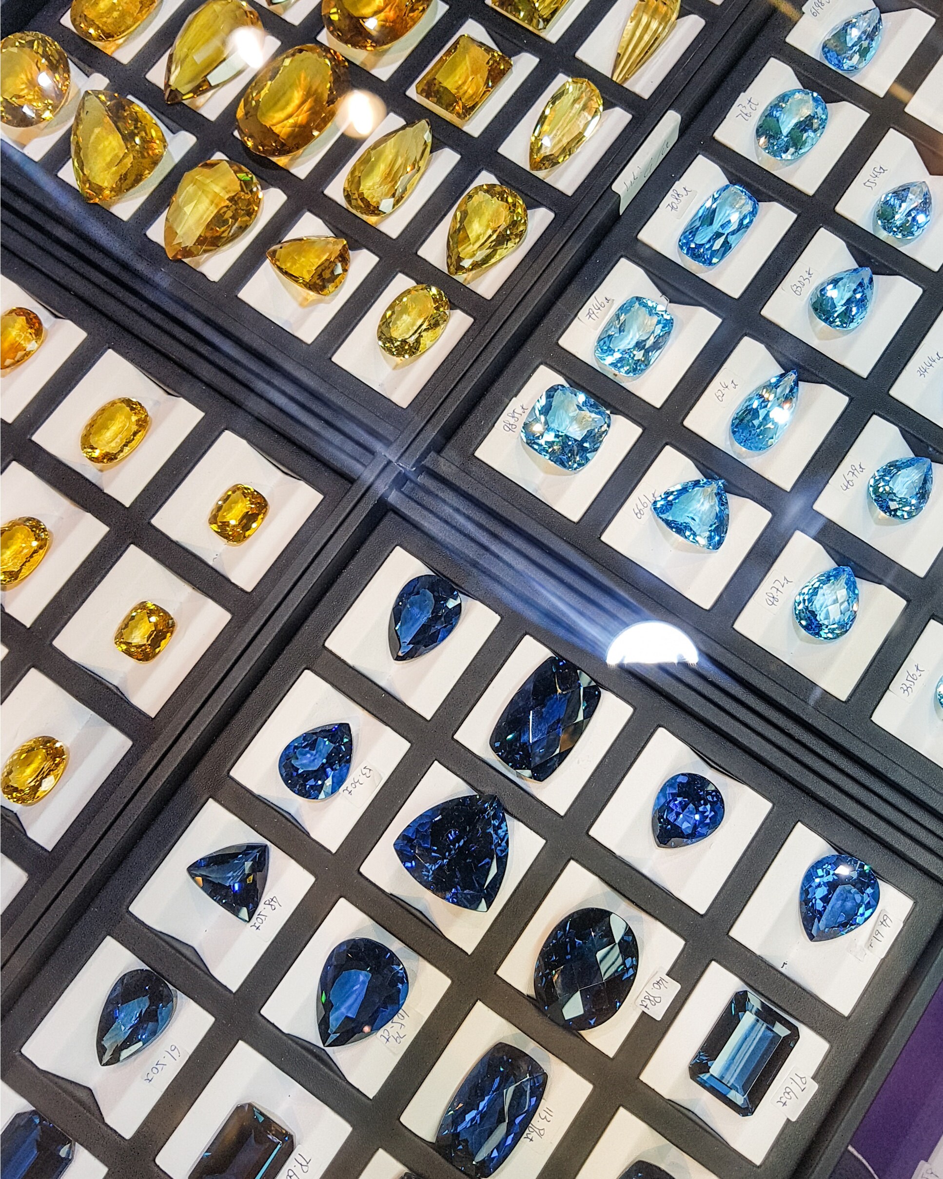cut stones citrine sky blue topaz london blue topaz