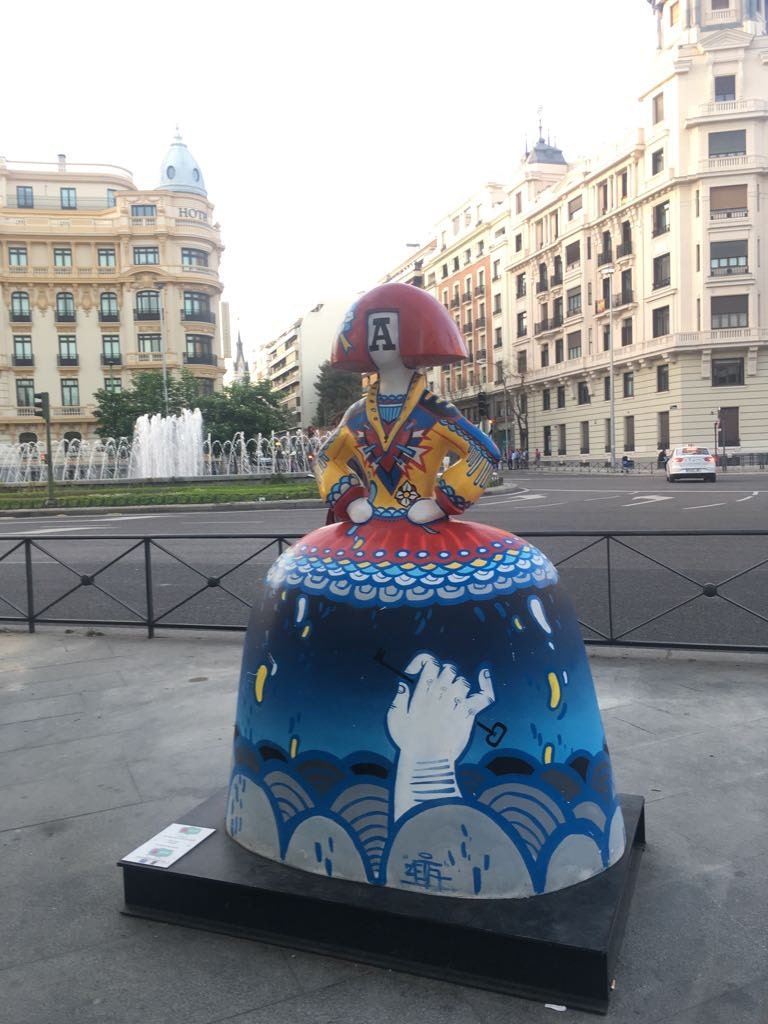 Menina en Madrid, Alonso Martínez