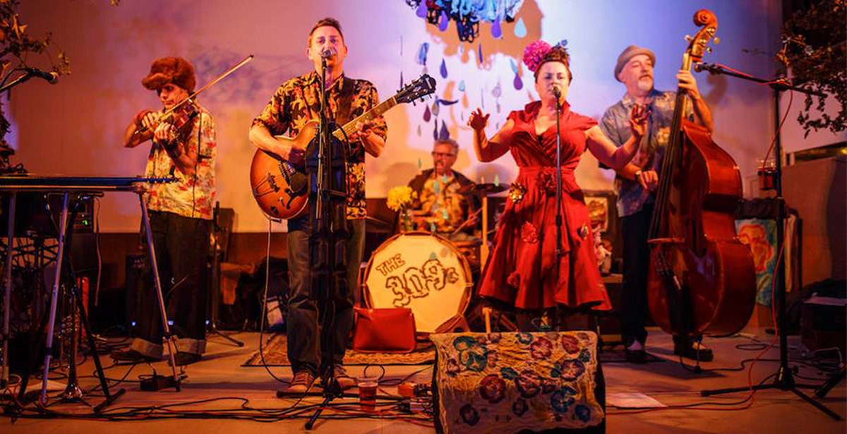 Rod with his band The 309s.