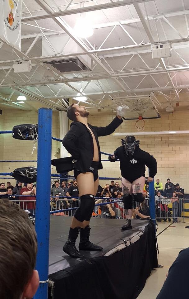 Kerry Awful in the New Gargoyle Leather Mask