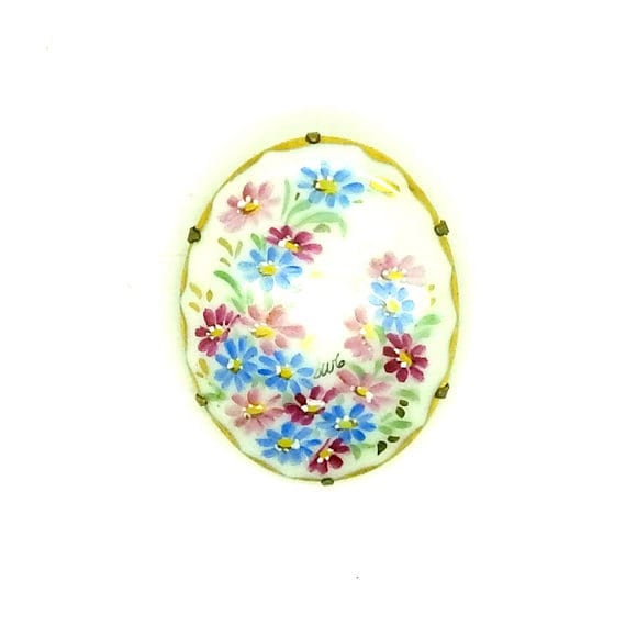 Blue brooch pin christmas gifts women