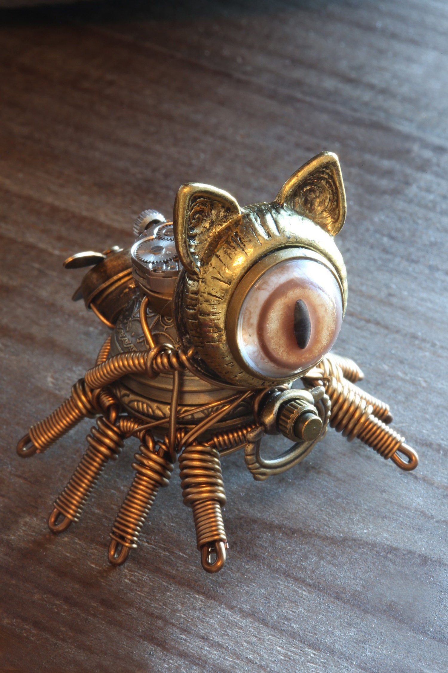 8 Legged Steampunk cat