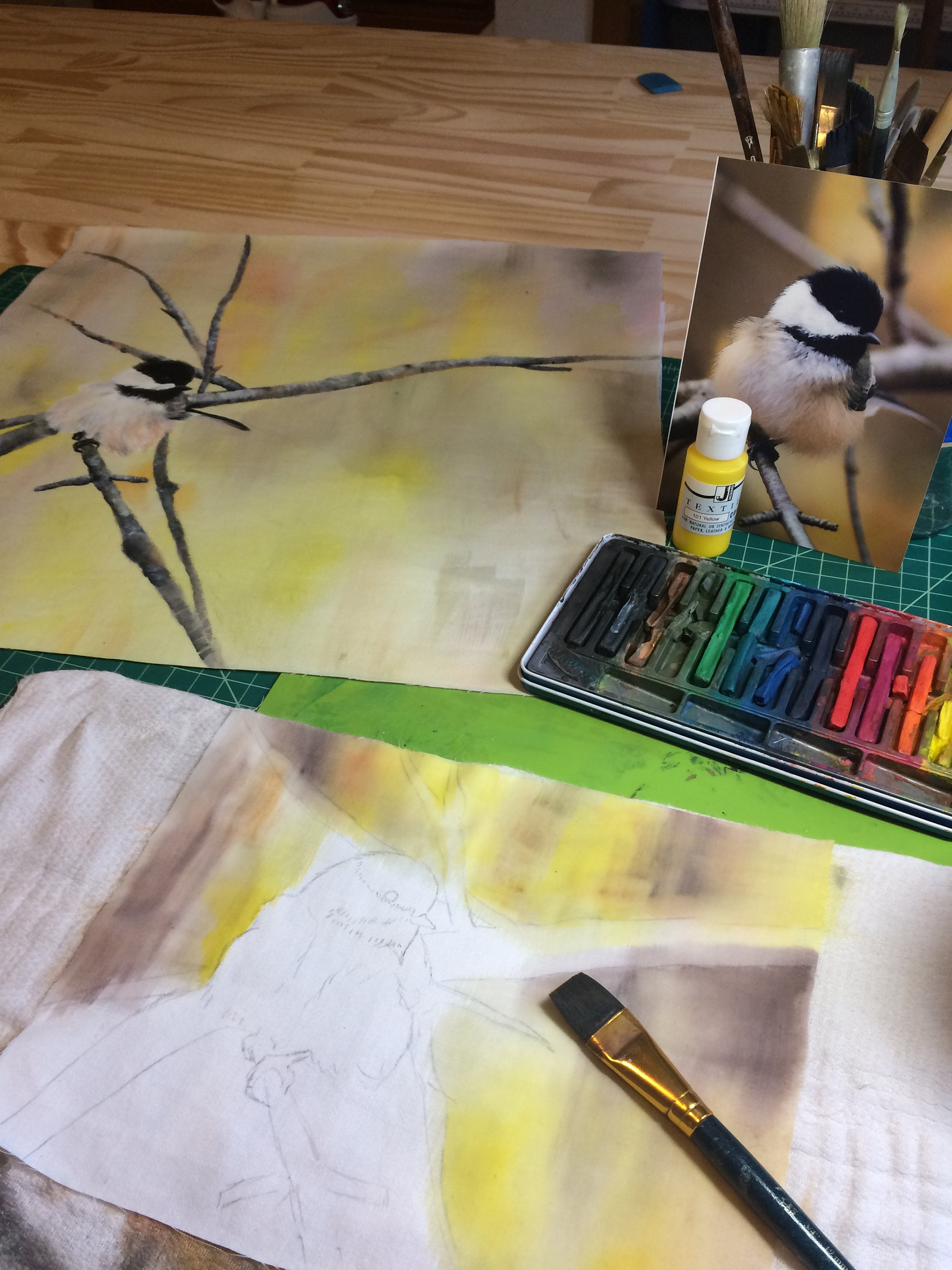 Step 2 - Painting the background