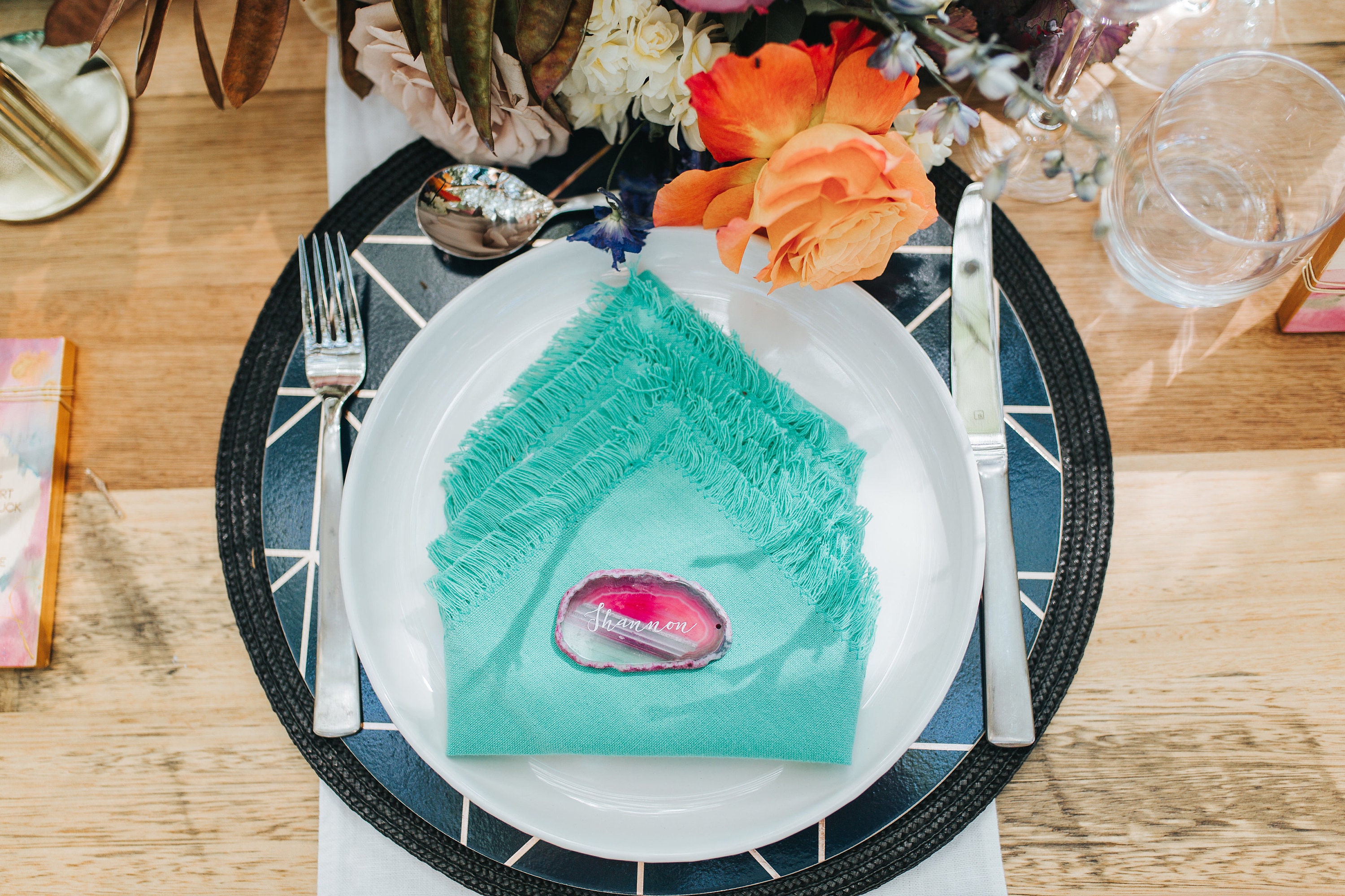agate place card