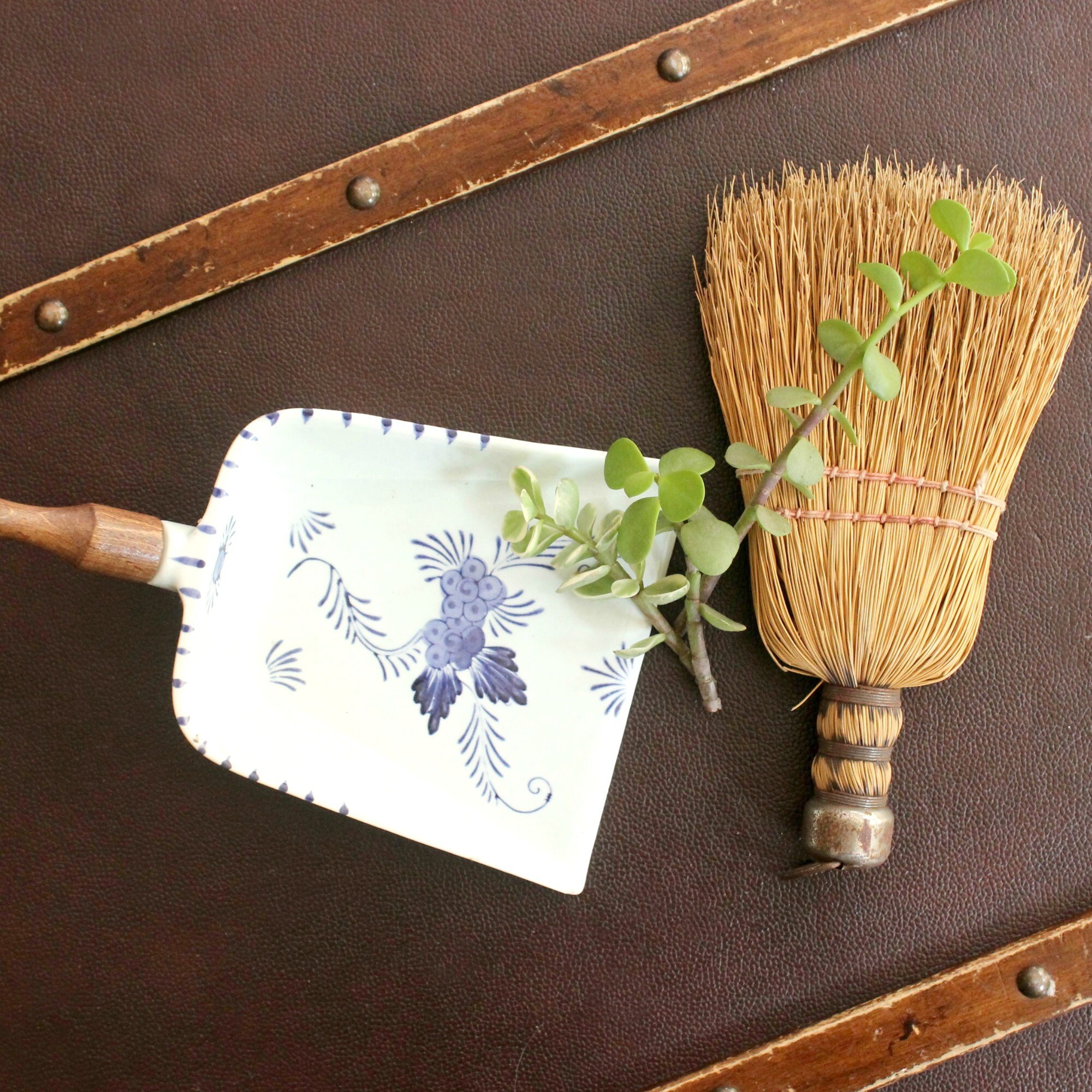 vintage broom collection