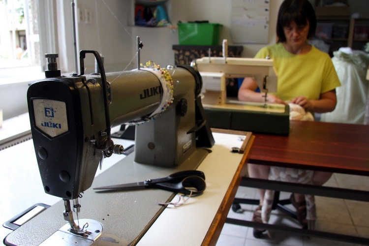 My JUKI industrial sewing machine