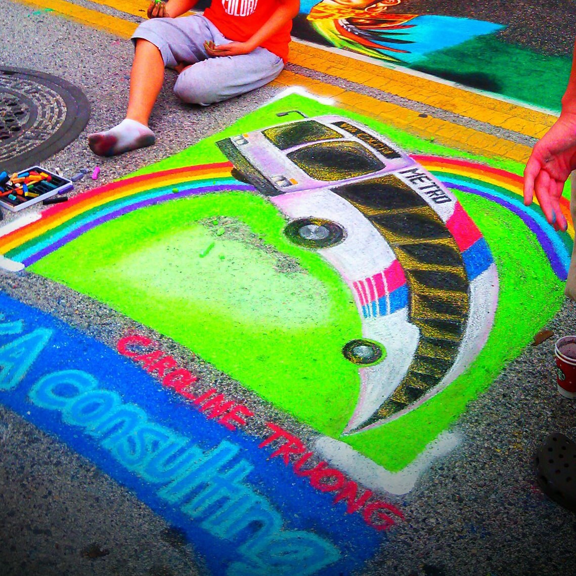 Via Colori Artist Caroline Truong