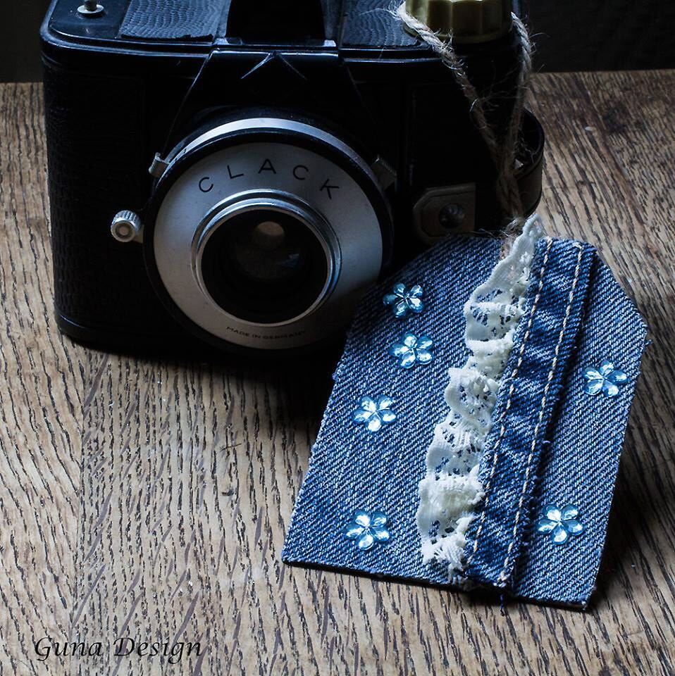 GunaDesign denim tag