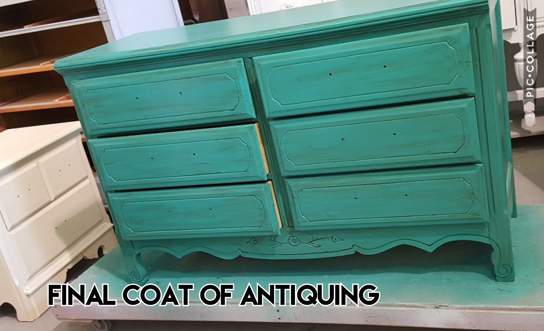 vintage french provincial dresser, chest, bedroom, french country, vintage baby nursery