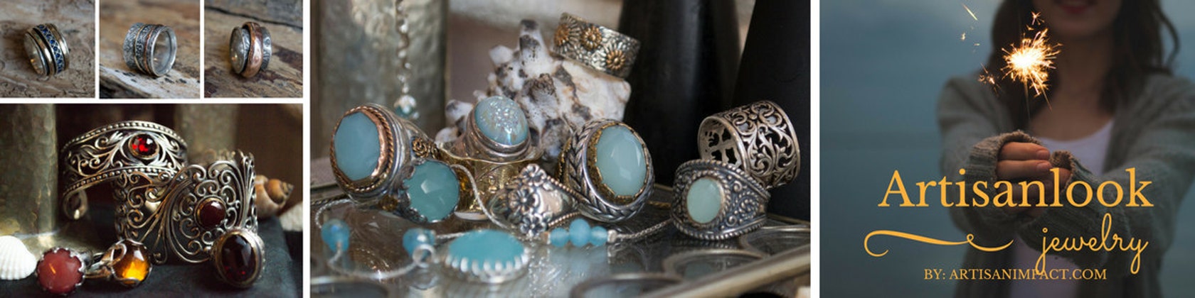 artisanlook sterling silver gold & gemstones by artisanlook