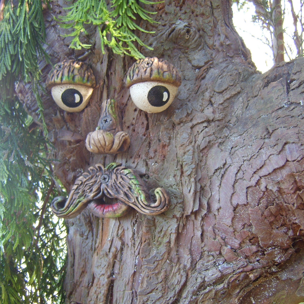 TREE FACES UNIQUE FUNKY And FUN GREAT GIFT By TheTreeFacePeople   Isla Fullxfull.17027620 H6xo2dlo 