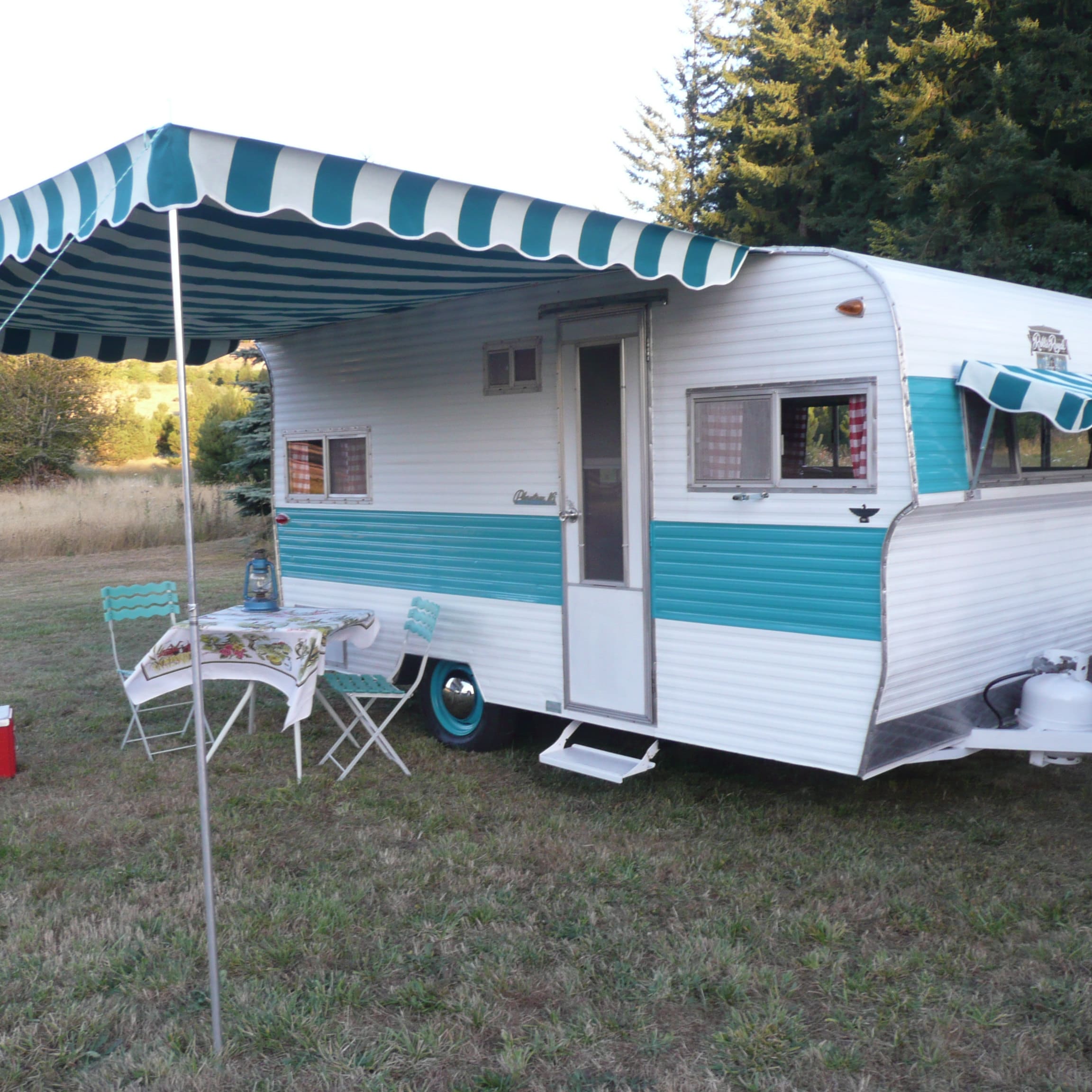 Vintage Travel Trailer Decor and Accessories by