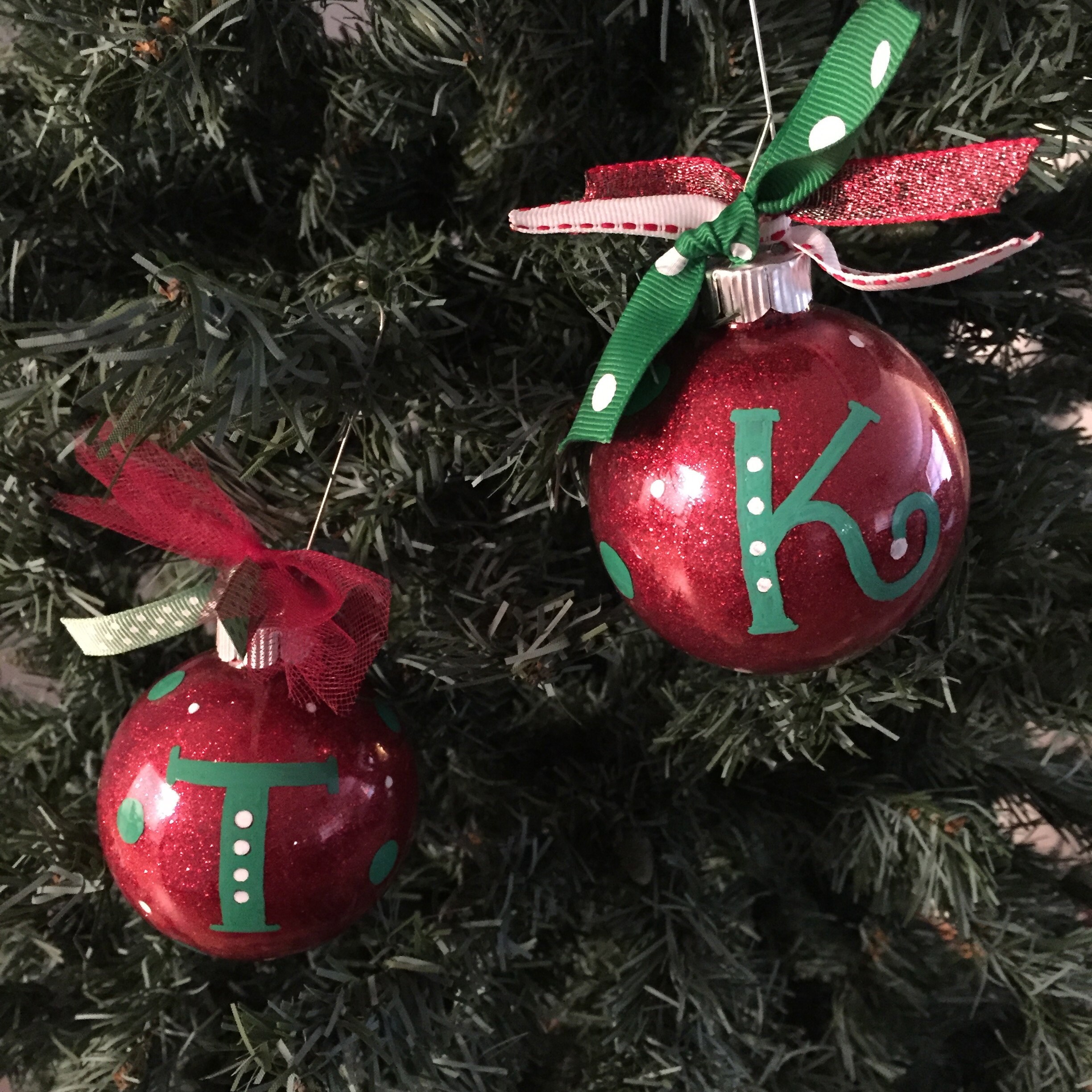 Personalized Hand Painted CHEER ornament