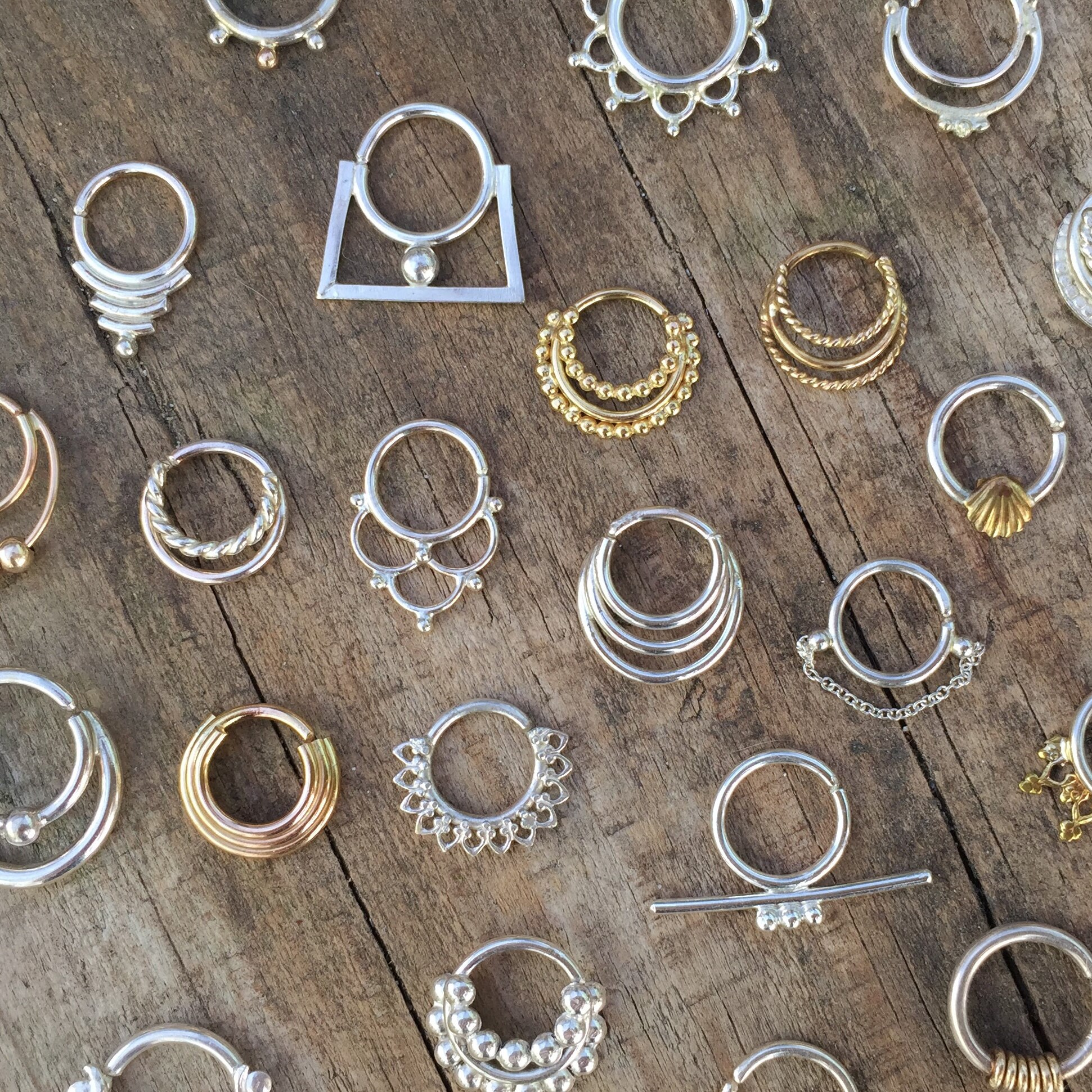 custom septum ring
