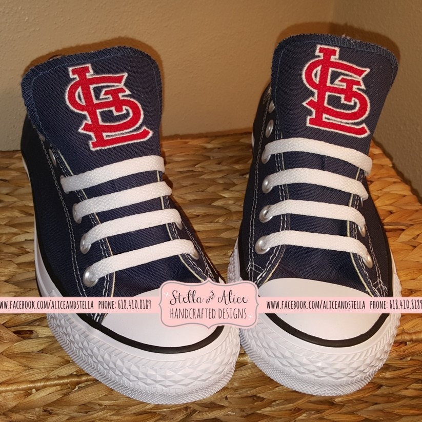 Toddler Youth MLB Embroidered Converse Low top Support YOUR