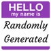 RandomlyGenerated shop avatar