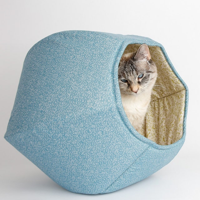 The Cat Ball® is a hexagonal cat bed with two by TheCatBall
