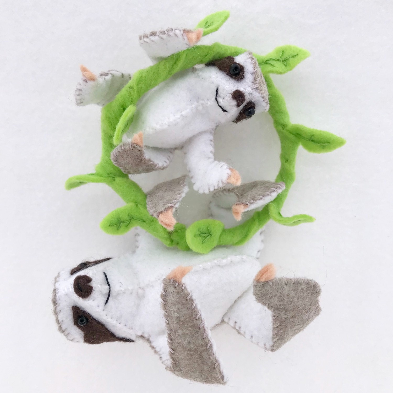 Otters Sewing Kit Felt Otter Ornaments Felt Animal craft