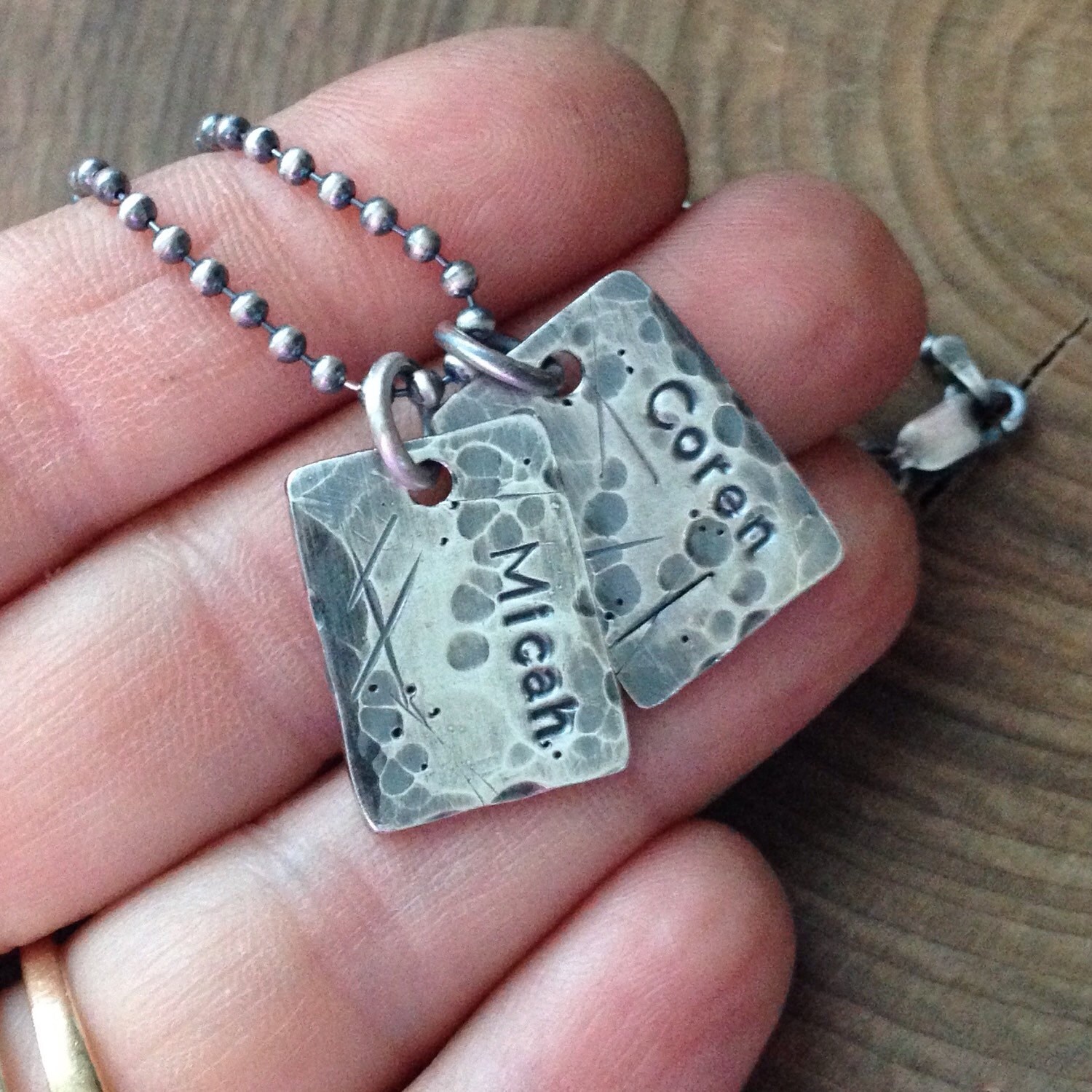 Personalized Men's Necklace Men's Custom Jewelry