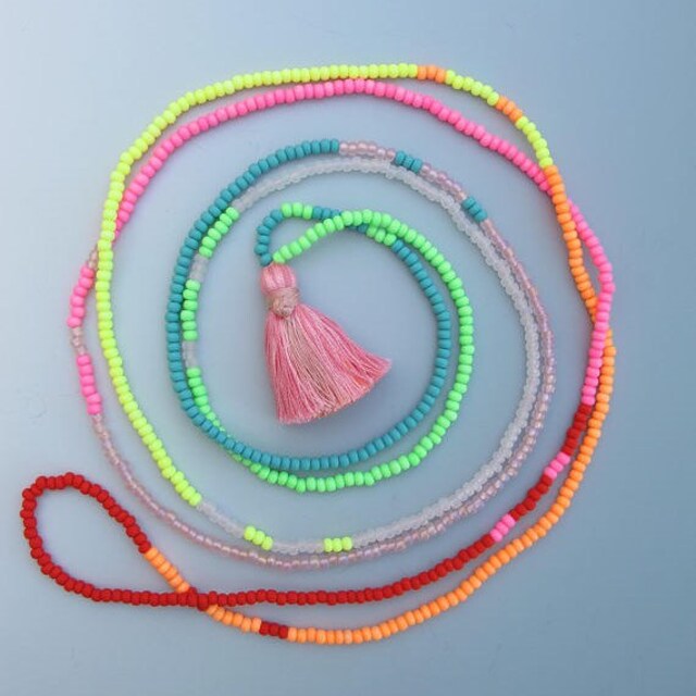 Mala Beads Tassel Jewelry Boho Vintage & Tons by TheRainbowFarmer