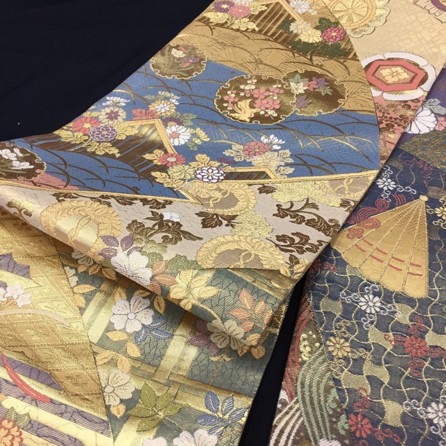 Japanese vintage authentic kimono Obi Japanese by YUMEYAKKOJapan