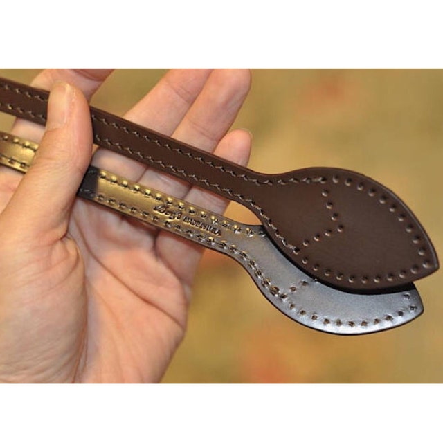 Vachetta Leather strap replacement for handbags by Mcraftleather